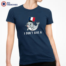 I Don't Give a Phoque Women's Organic Cotton Tee - Create Marketplace