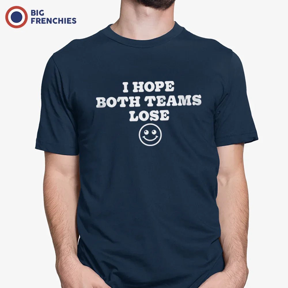 I Hope Both Teams Lose Men's Organic Cotton Tee - Create Marketplace