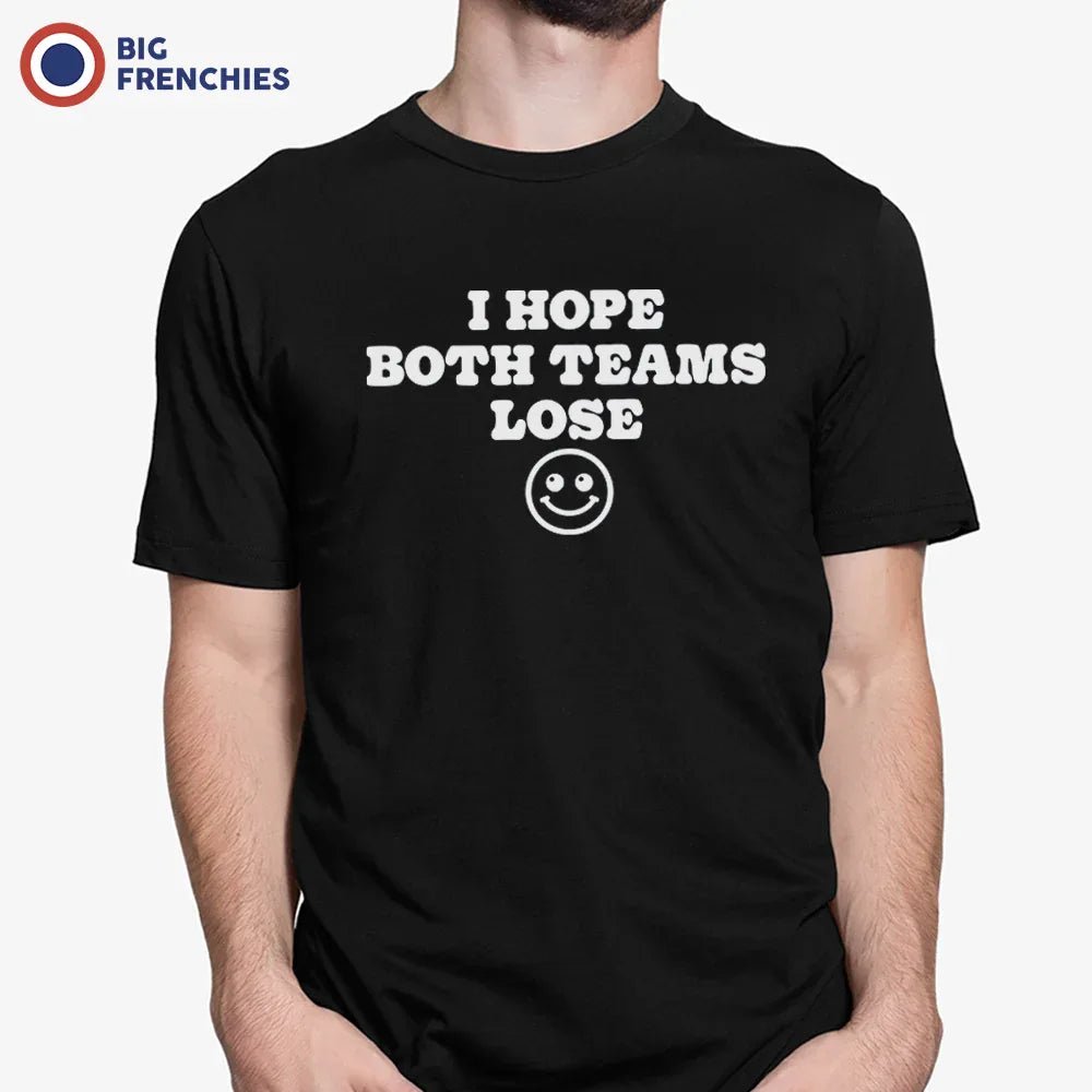 I Hope Both Teams Lose Men's Organic Cotton Tee - Create Marketplace
