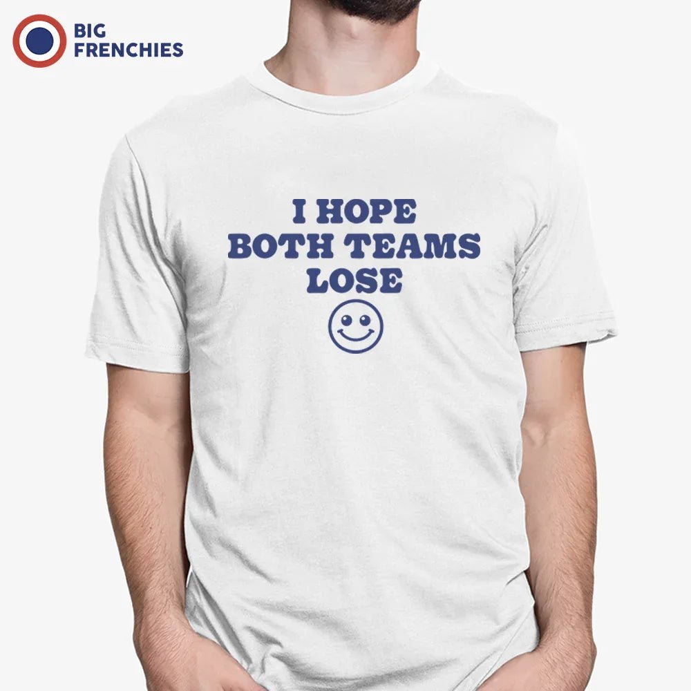 I Hope Both Teams Lose Men's Organic Cotton Tee - Create Marketplace