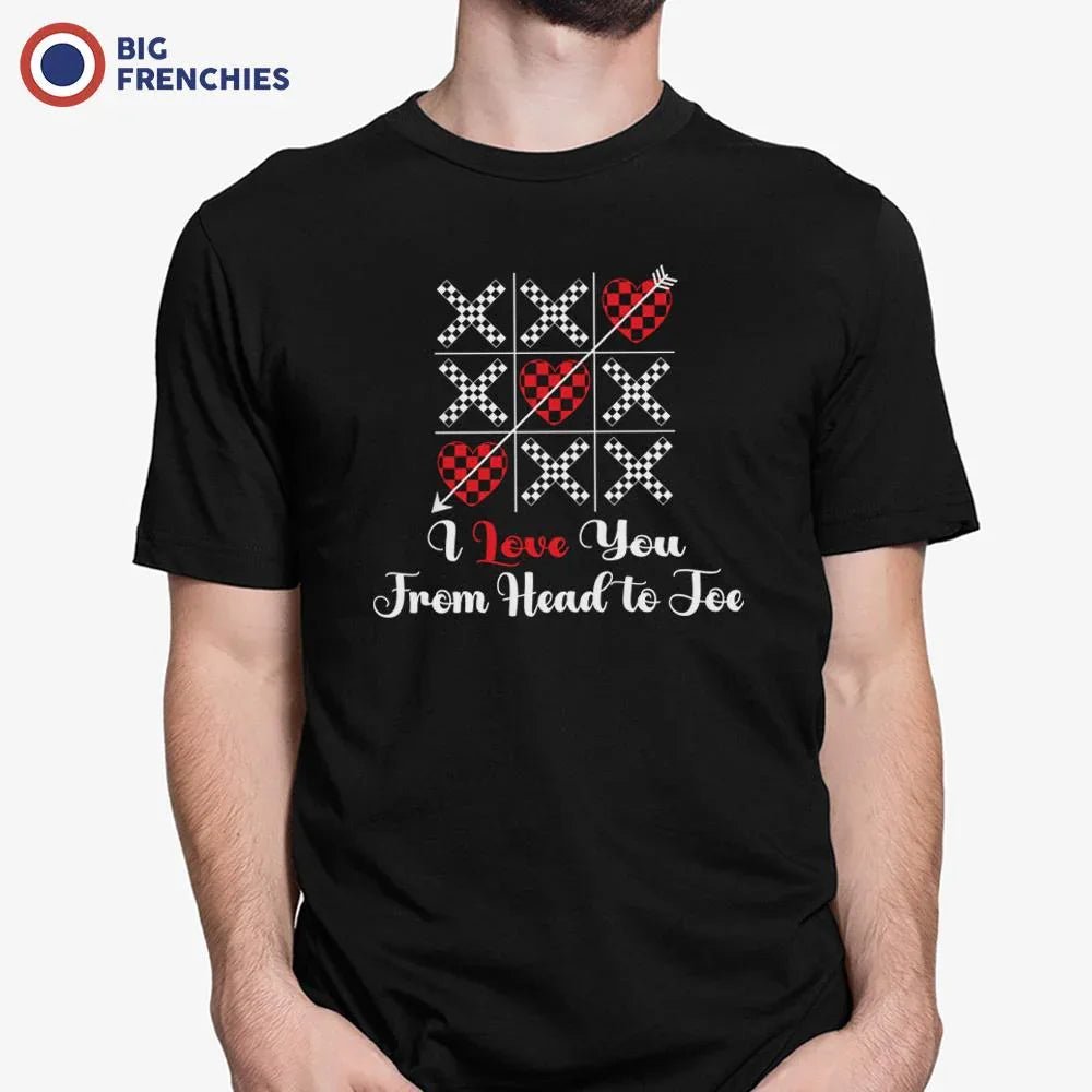 I Love You From Head To Toe Men's Organic Cotton Tee - Create Marketplace