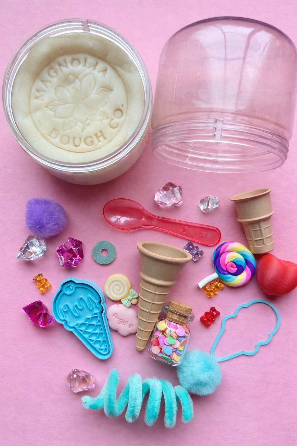 Ice Cream Sensory Play Dough Jar - Create Marketplace