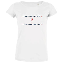 I'm Not Drunk Women's Organic Tee - Create Marketplace