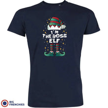 I'M The Boss ELF Christmas Men's Organic Cotton Tee - Create Marketplace