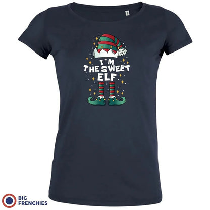 I'M The Sweet ELF Christmas Women's Organic Tee - Create Marketplace