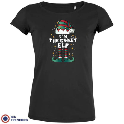 I'M The Sweet ELF Christmas Women's Organic Tee - Create Marketplace