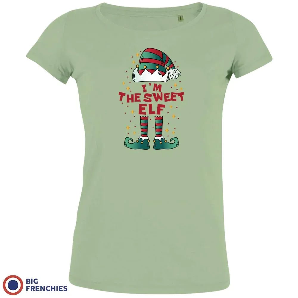 I'M The Sweet ELF Christmas Women's Organic Tee - Create Marketplace