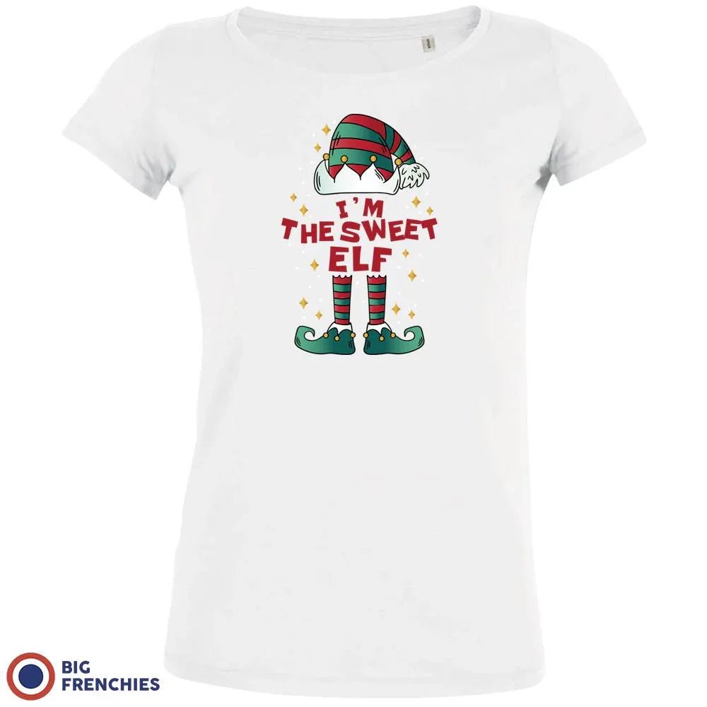 I'M The Sweet ELF Christmas Women's Organic Tee - Create Marketplace