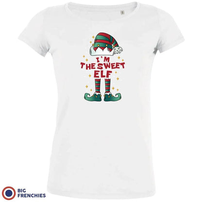 I'M The Sweet ELF Christmas Women's Organic Tee - Create Marketplace