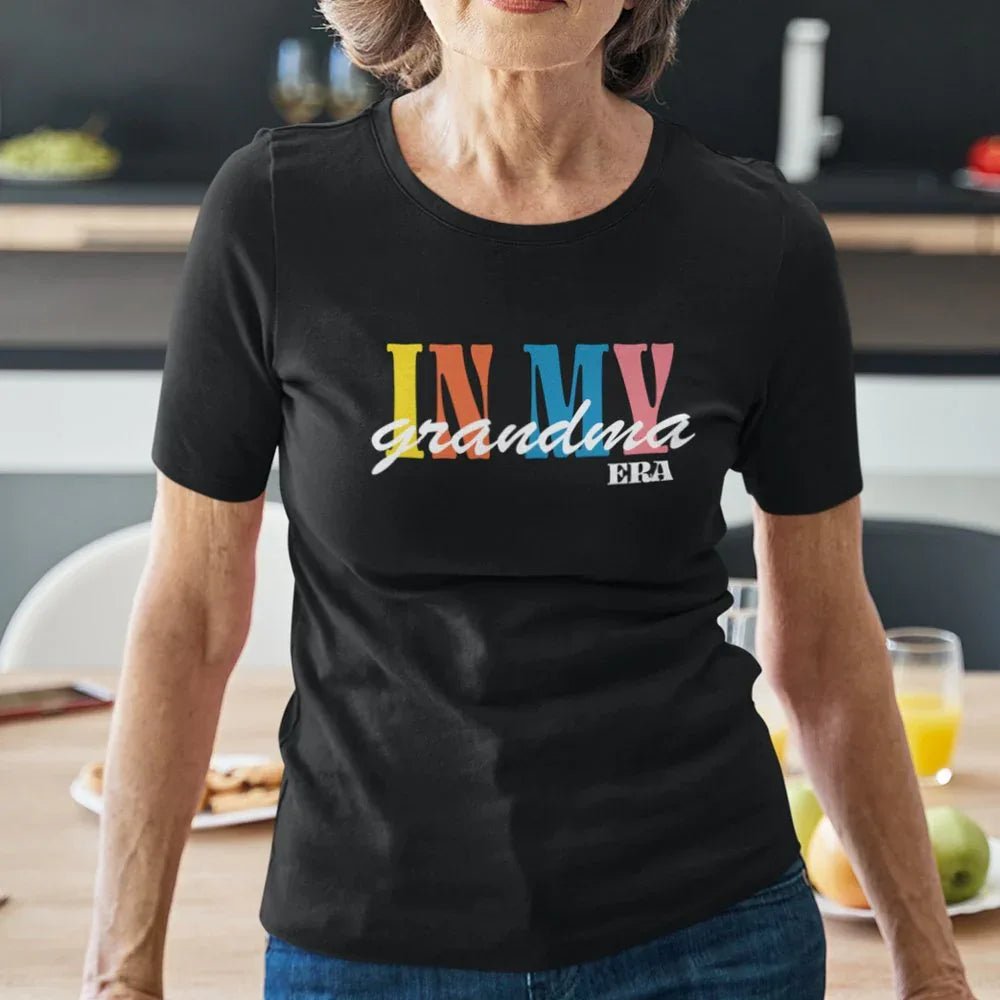In My Grandma Era Women's Organic Cotton Tee - Create Marketplace