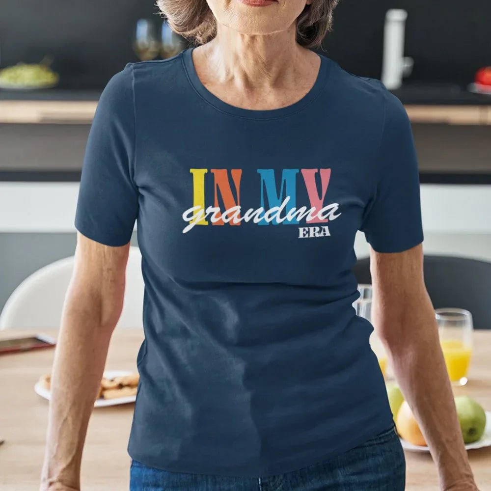 In My Grandma Era Women's Organic Cotton Tee - Create Marketplace
