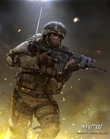 Infected! (RPG Book + PDF) Hardcover - Create Marketplace