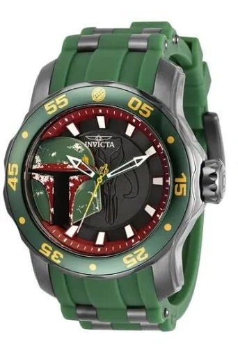 INVICTA STAR WARS MANDALORIAN BOBA FETT LIMITED EDITION QUARTZ 48MM WATCH - Create Marketplace