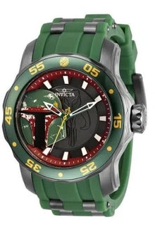 INVICTA STAR WARS MANDALORIAN BOBA FETT LIMITED EDITION QUARTZ 48MM WATCH - Create Marketplace