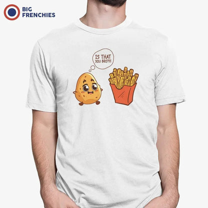 Is that You Bro? French Frise Men's Organic Cotton Tee - Create Marketplace