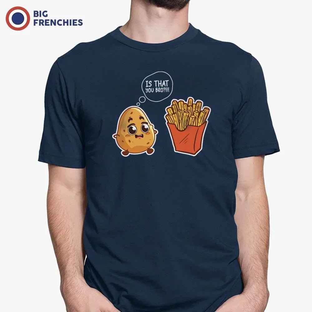 Is that You Bro? French Frise Men's Organic Cotton Tee - Create Marketplace