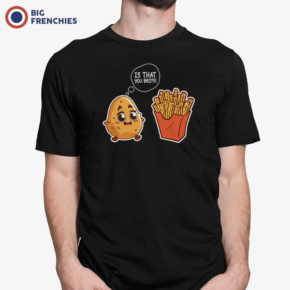 Is that You Bro? French Frise Men's Organic Cotton Tee - Create Marketplace