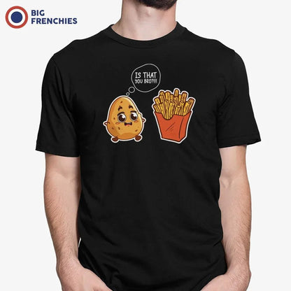 Is that You Bro? French Frise Men's Organic Cotton Tee - Create Marketplace