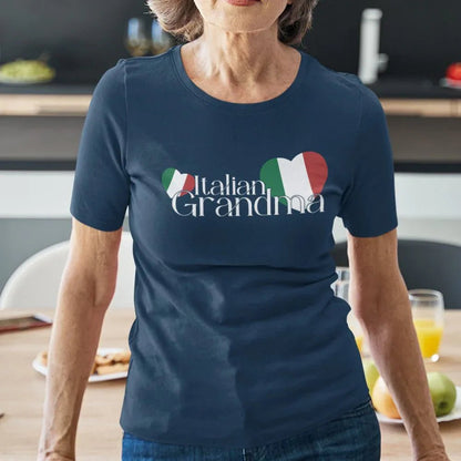 Italian Grandma Women's Organic Cotton Tee - Create Marketplace