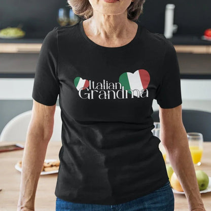 Italian Grandma Women's Organic Cotton Tee - Create Marketplace