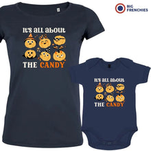 It's All About The Candy Halloween Mom and Baby Organic Cotton family Set (Set of 2) - Create Marketplace