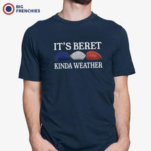 It's Beret Kinda Weather Men's Organic Cotton Tee - Create Marketplace