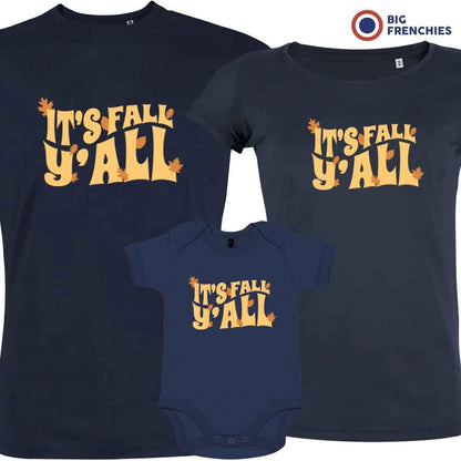 It's Fall Y'All Matching Organic Cotton Family Set (Set of 3) - Create Marketplace
