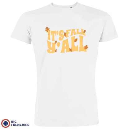 It's Fall Y'All Men's Organic Cotton Tee - Create Marketplace