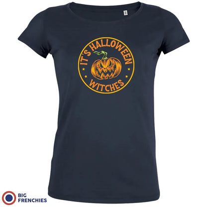 It's Halloween Witches Women's Organic Cotton Tee - Create Marketplace