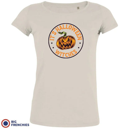 It's Halloween Witches Women's Organic Cotton Tee - Create Marketplace