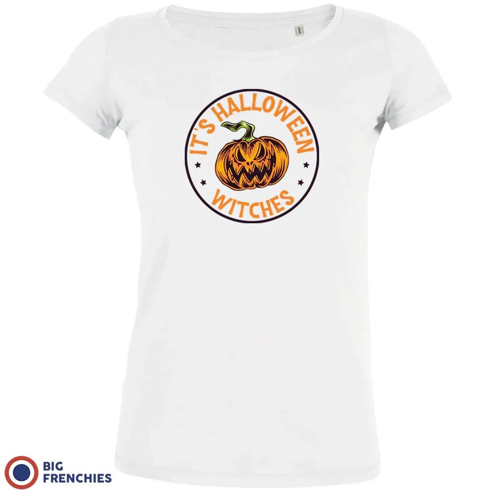 It's Halloween Witches Women's Organic Cotton Tee - Create Marketplace