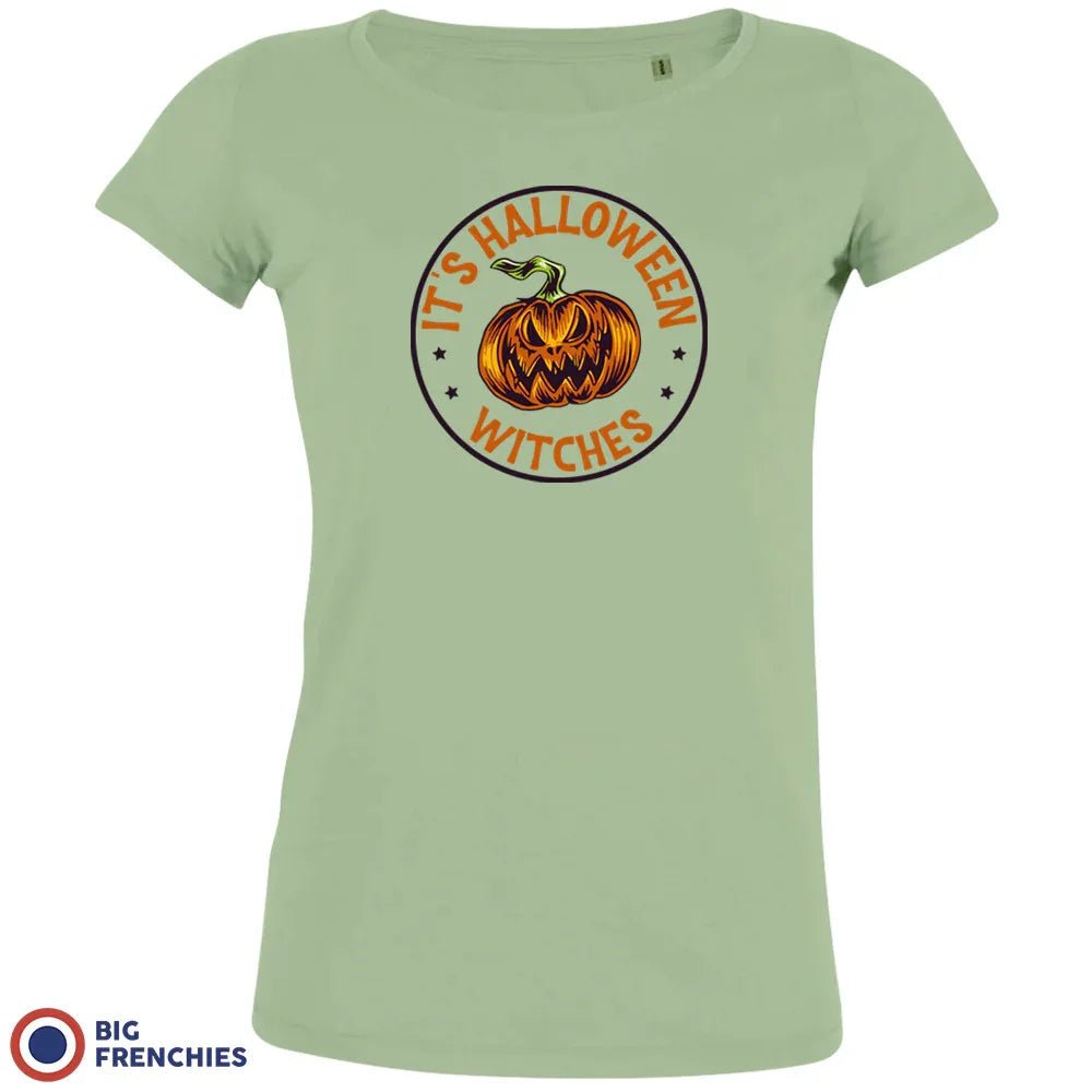 It's Halloween Witches Women's Organic Cotton Tee - Create Marketplace