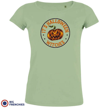 It's Halloween Witches Women's Organic Cotton Tee - Create Marketplace