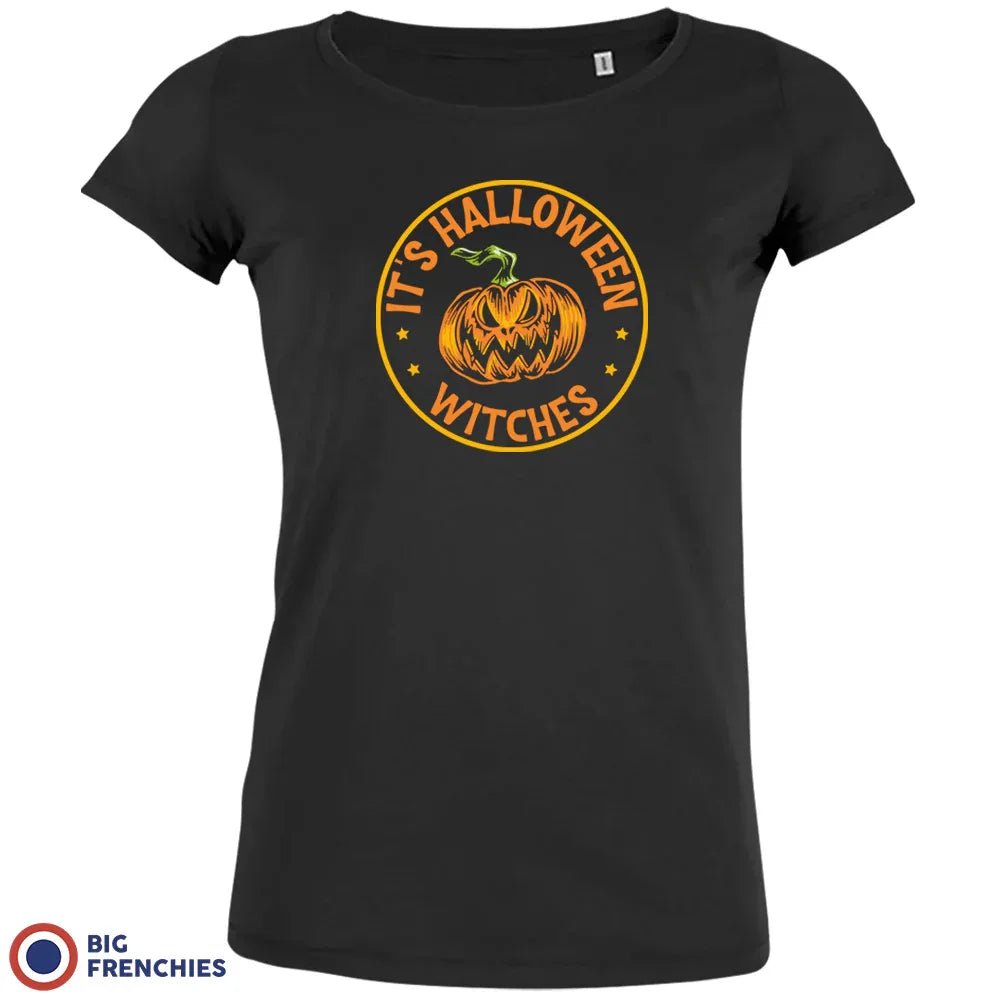 It's Halloween Witches Women's Organic Cotton Tee - Create Marketplace