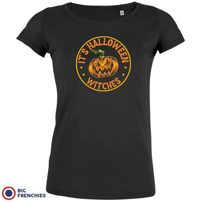 It's Halloween Witches Women's Organic Cotton Tee - Create Marketplace