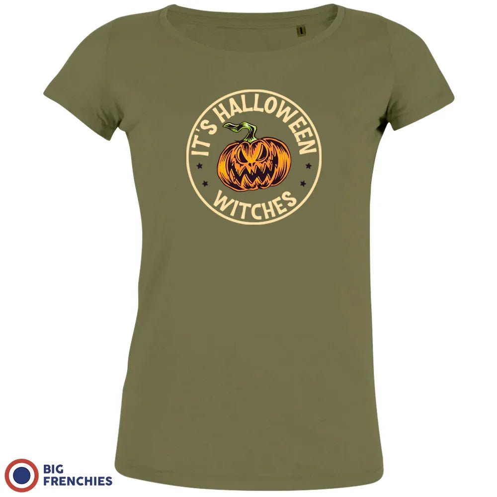 It's Halloween Witches Women's Organic Cotton Tee - Create Marketplace