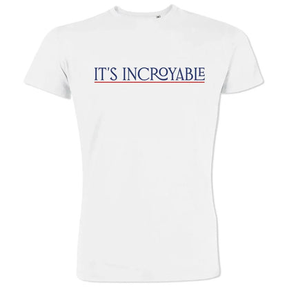 It's Incroyable Men's Organic Cotton Tee - Create Marketplace