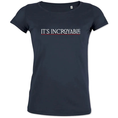It's Incroyable Women's Organic Cotton Tee - Create Marketplace