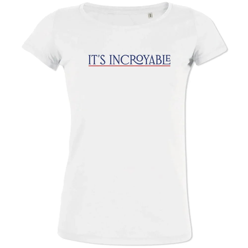 It's Incroyable Women's Organic Cotton Tee - Create Marketplace