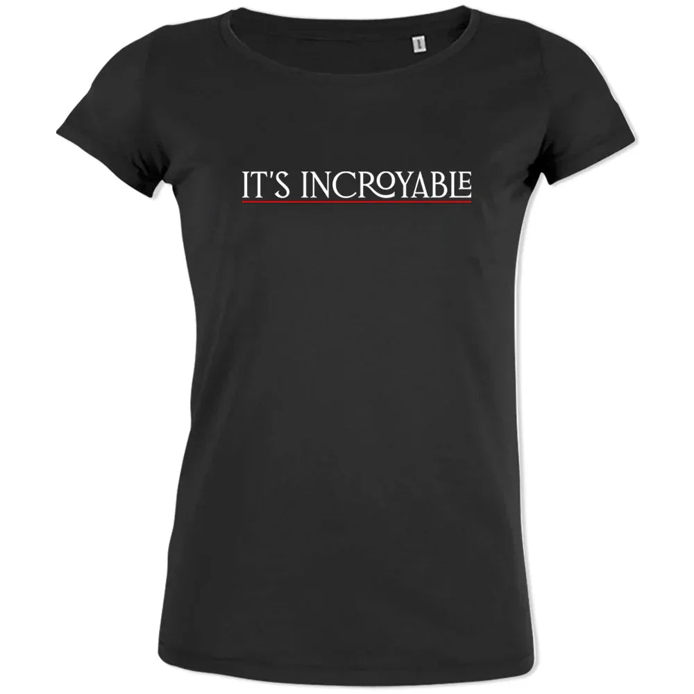 It's Incroyable Women's Organic Cotton Tee - Create Marketplace