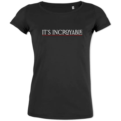 It's Incroyable Women's Organic Cotton Tee - Create Marketplace