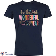 It's The Most Wonderful Time Of The Year Christmas Men's Organic Cotton Tee - Create Marketplace