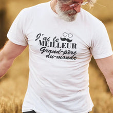 J'ai Le Meilleur Grand-Père Du Monde Men's Organic Tee - Create Marketplace