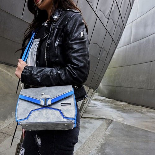Jango Fett Chain Strap Crossbody Bag - Create Marketplace