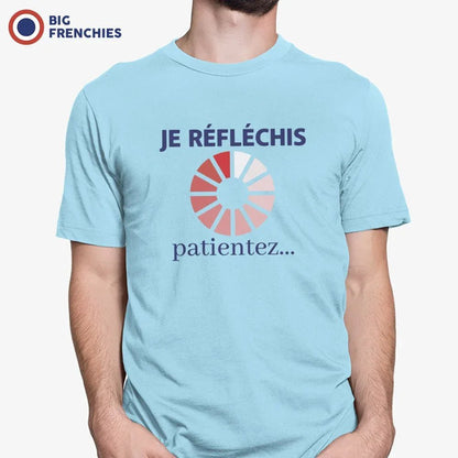 Je Réfléchis Patientez Men's Organic Cotton Tee - Create Marketplace