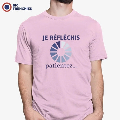 Je Réfléchis Patientez Men's Organic Cotton Tee - Create Marketplace