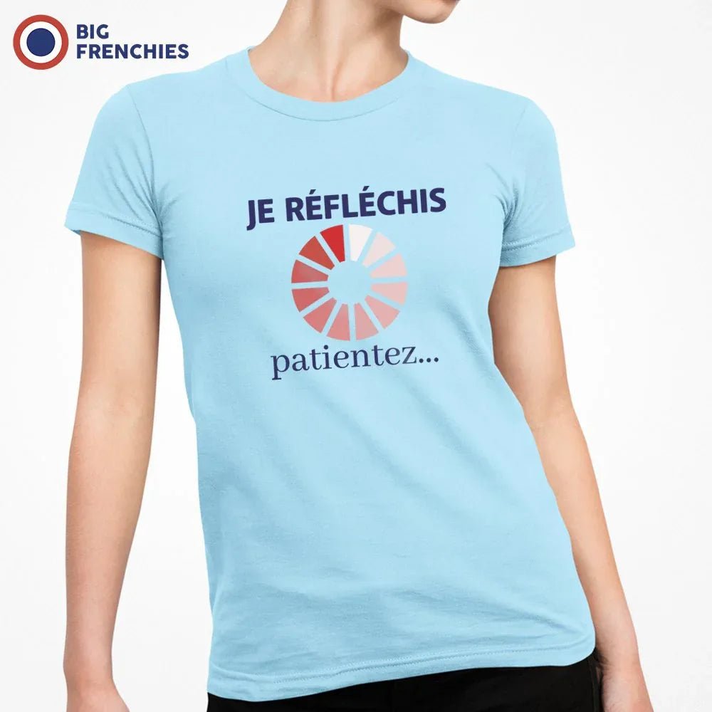 Je Réfléchis Patientez Women's Organic Cotton Tee - Create Marketplace