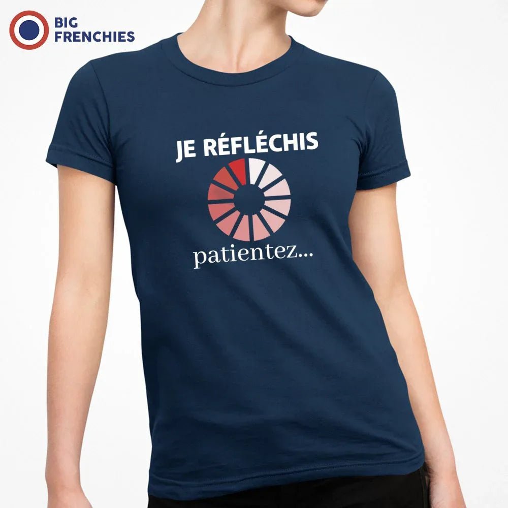 Je Réfléchis Patientez Women's Organic Cotton Tee - Create Marketplace