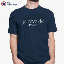 Je Rêve de Paris Men's Organic Cotton Tee - Create Marketplace