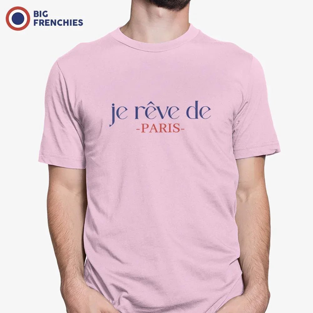 Je Rêve de Paris Men's Organic Cotton Tee - Create Marketplace